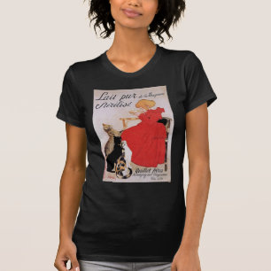Camiseta Garota com Gatos, Alexandre Steinlen