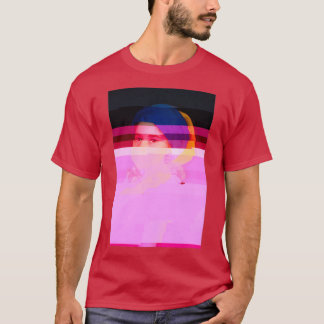 Camiseta Garota com o anel de pérolas