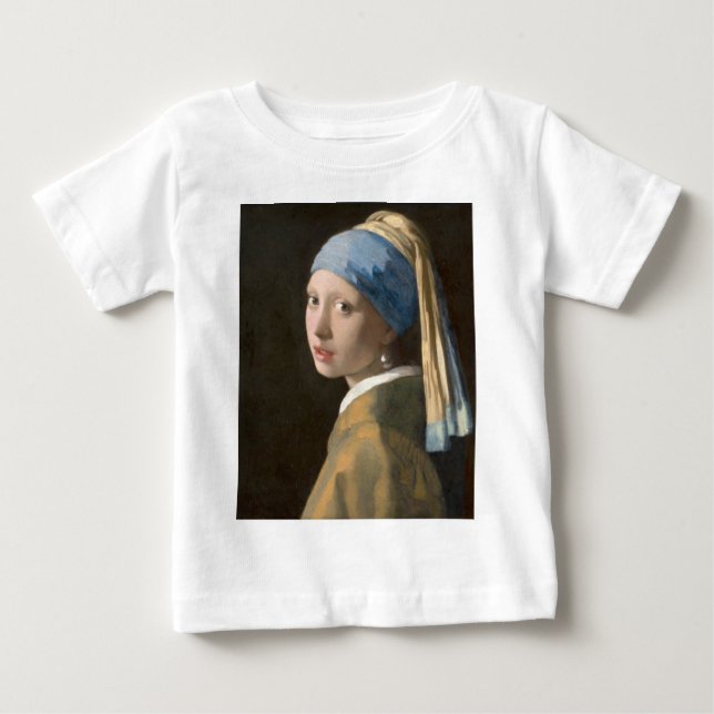 Camiseta Garota com pérolas (Frente)