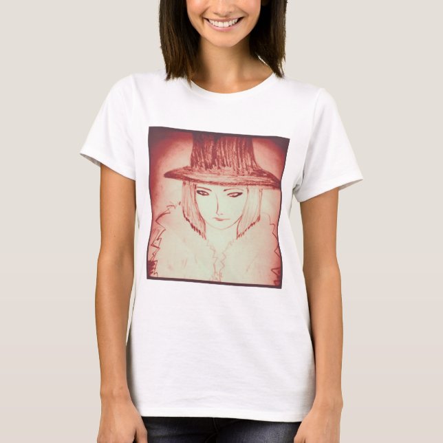 Camiseta Garota como menino (Frente)