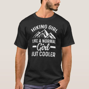 Camiseta Garota Como Uma Garota Normal Mas Mais Fria Lá For