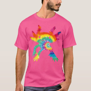 Camiseta Garota-Corante-Corante-Corante Axolotl Salamander