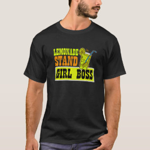 Camiseta Garota da Barraquinha de Limonada Chefa Negócio de