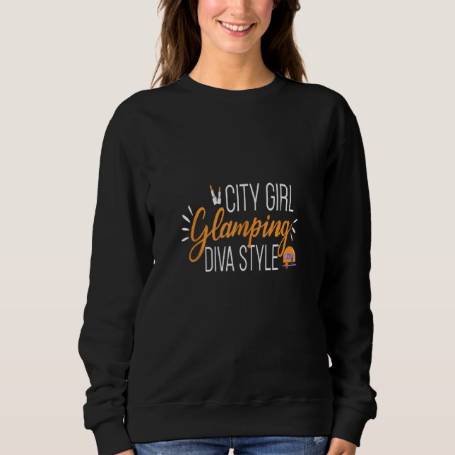 Camiseta Garota da Cidade Glaming Diva Style Squad Happy Ca (Frente)