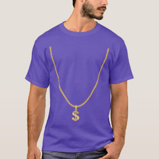 Camiseta Garota da corrente de dólar