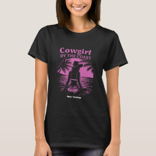 Camiseta Garota Da Costa Estilo Ocidental Beachy Women