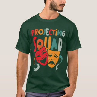 Camiseta Garota da Equipe de Atuação e Projeção da Dramaeac