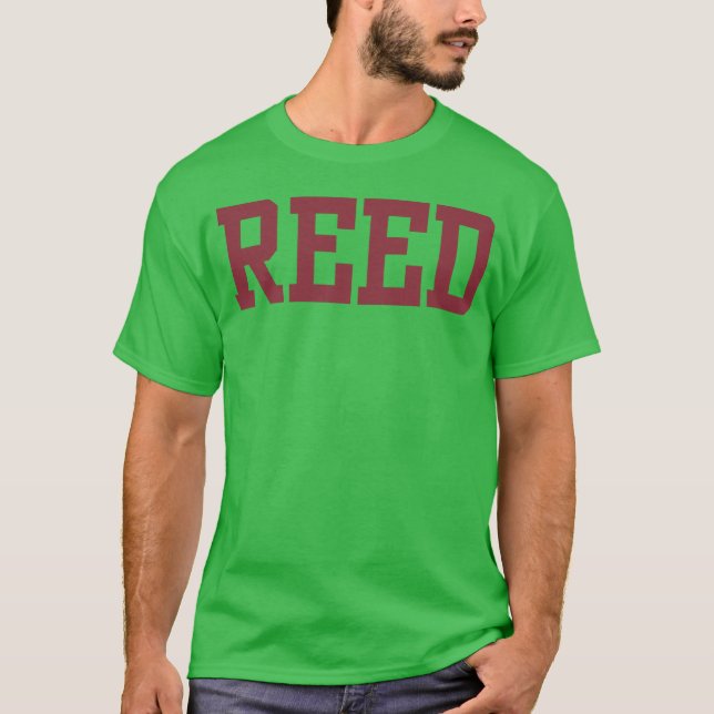 Camiseta Garota da faculdade Reed (Frente)