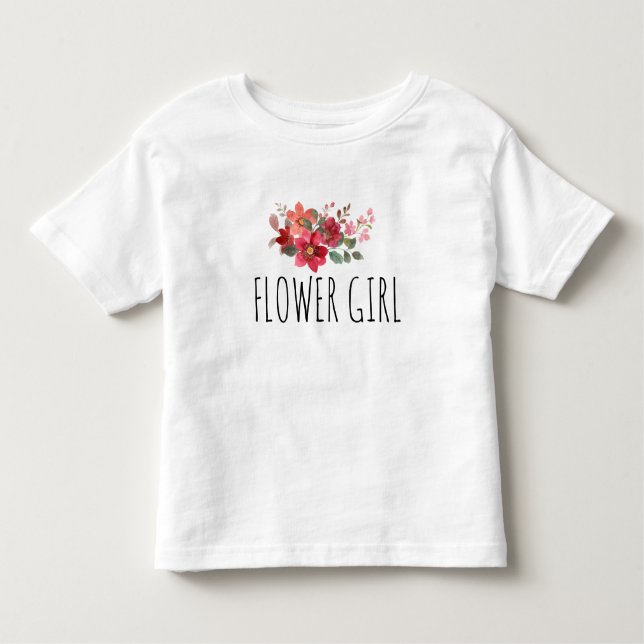 Camiseta Garota da Flor Doce Tee | Bridesman (Frente)