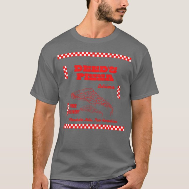 Camiseta Garota da Pizza Deeds (Frente)