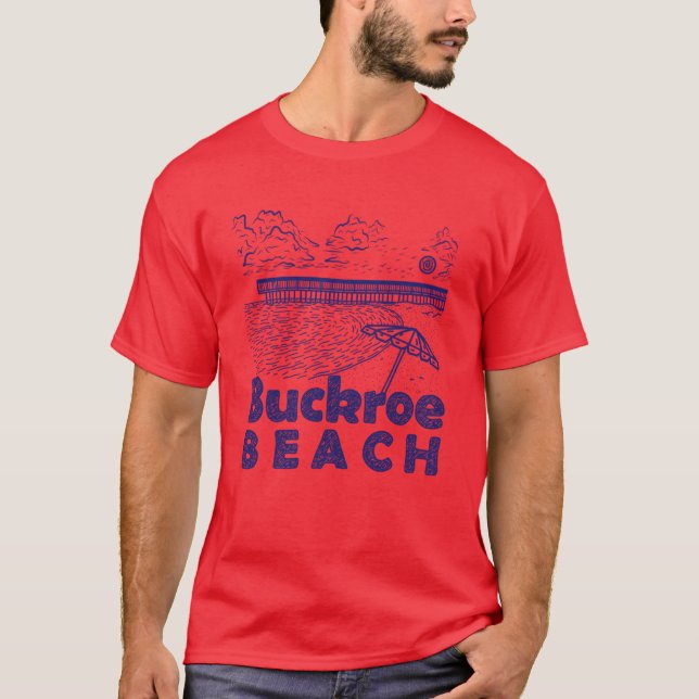 Camiseta Garota da Praia de Buckroe (Frente)