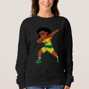 Camiseta Garota Dançando Boliviana Bandeira da Bolívia Cria