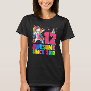 Camiseta Garota de 12 anos presente adolescentes abbing 12