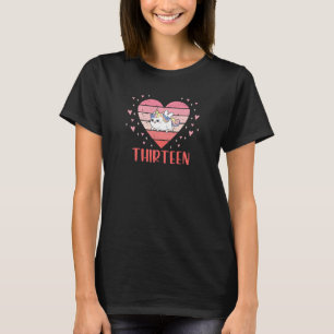 Camiseta Garota de 13 anos de idade de pimenta-do-gato-do-m