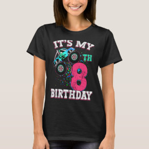 Camiseta Garota de 8 anos Criança de 8 anos Monstro de Carr