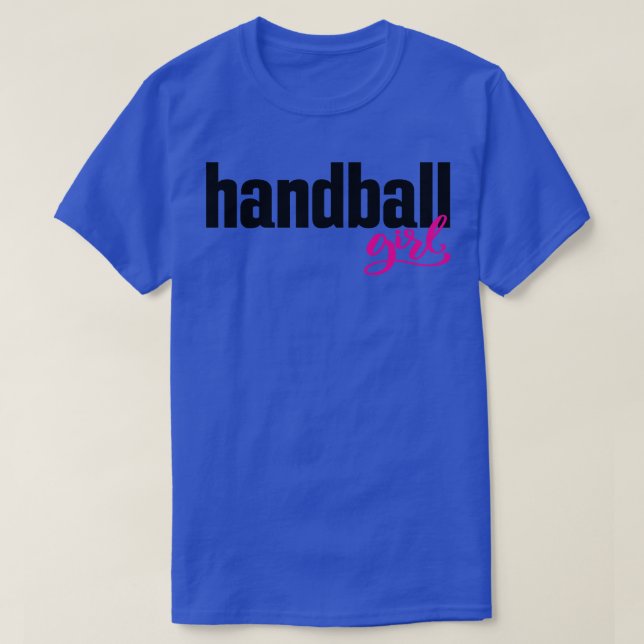 Camiseta Garota de Andebol (Frente do Design)