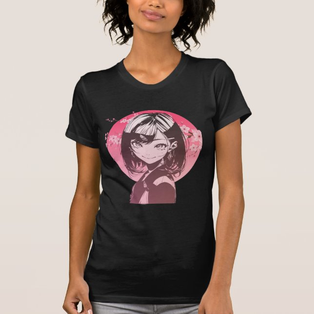 Camiseta Garota de Anime (Frente)