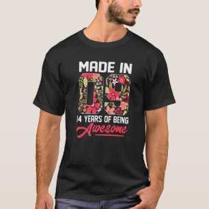 Camiseta Garota de Aniversário 14 para Meninas adolescentes