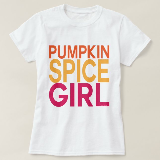 Camiseta Garota de Arroz de Abóbora (Frente do Design)