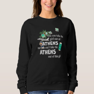 Camiseta Garota de Atenas  Patriótica Orgulhosa Garota de A