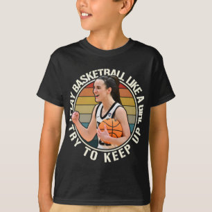 Camiseta Garota de Basquete