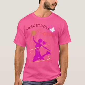 Camiseta Garota de basquete