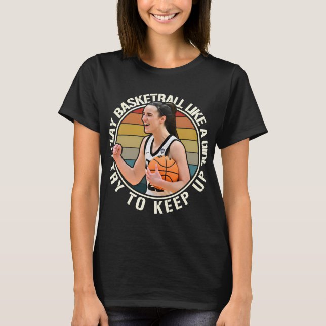 Camiseta Garota de Basquete (Frente)