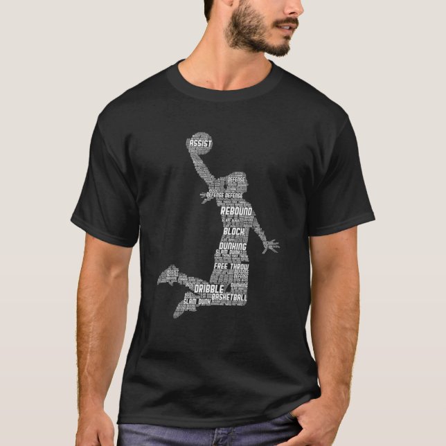 Camiseta Garota de Basquete cita garotas (Frente)