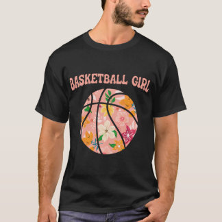 Camiseta Garota de Basquete - Jogador de Basquete - Basquet