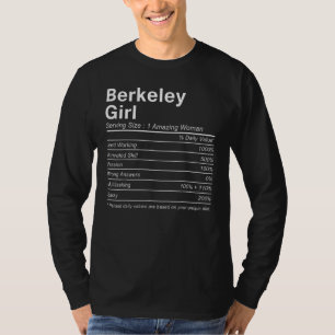 Camiseta GAROTA DE BERKELEY CA CALIFÓRNIA Fatos Nutricionai