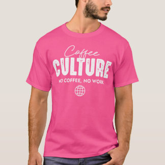 Camiseta garota de café espresso café