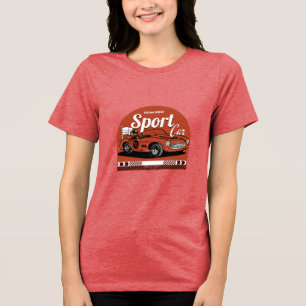 Camiseta Garota de carro esportivo