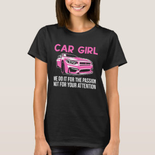 Camiseta Garota de Carros Fazemos por Paixão Mulher Entus