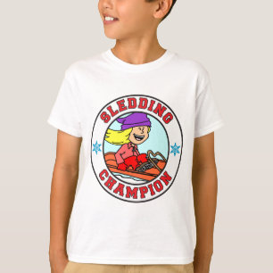 Camiseta Garota de Cartografia de Campeão de Leitura