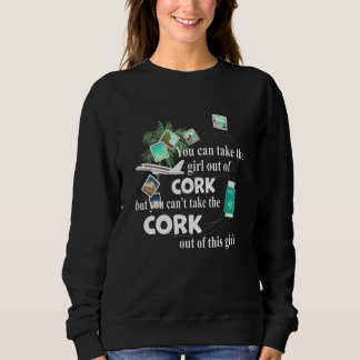 Camiseta Garota de Cork Patriótica Orgulhosa Garota de Cork