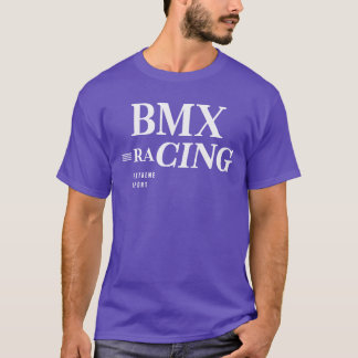 Camiseta Garota de corrida de BMX de esporte extremo