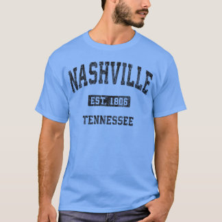 Camiseta garota de esportes atléticos de Nashvilleennesseen
