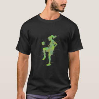 Camiseta Garota de futebol