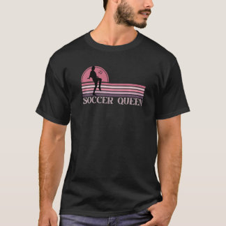 Camiseta Garota de Futebol Vintage Futebol