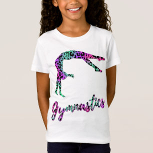 Camiseta Garota de ginástica selvagem Ginástica de Impres