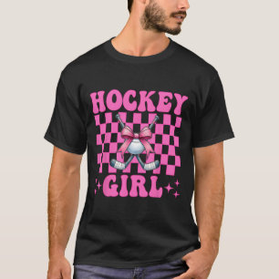 Camiseta Garota de Hóquei Garota de Hóquei de Rua Laço Coqu