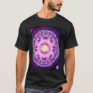 Camiseta Garota de Ioga Feminino Saudação ao Sol Meditação