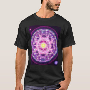 Camiseta Garota de Ioga Feminino Saudação ao Sol Meditação