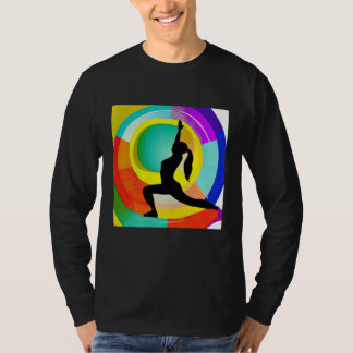 Camiseta Garota de Ioga Saudação Solar Feminina Meditação C