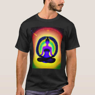 Camiseta Garota de Ioga Saudação Solar Feminina Meditação C