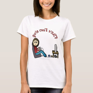 Camiseta Garota de Jogador Clara