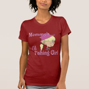 Camiseta Garota de Pesca mamãe