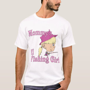 Camiseta Garota de Pesca mamãe