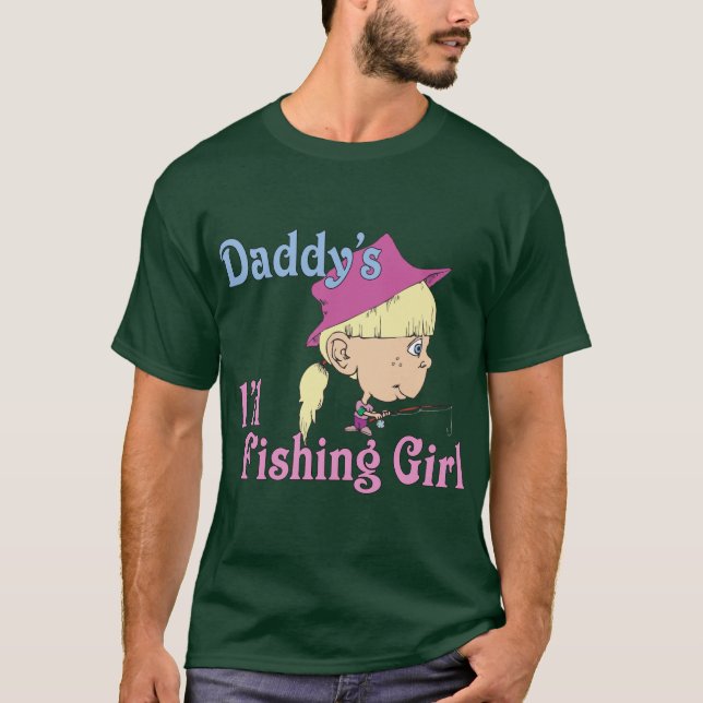 Camiseta Garota de Pesca pai (Frente)