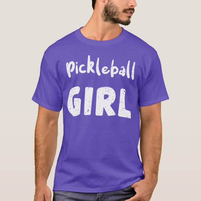 Camiseta Garota de Pickleball Esportes (Frente)